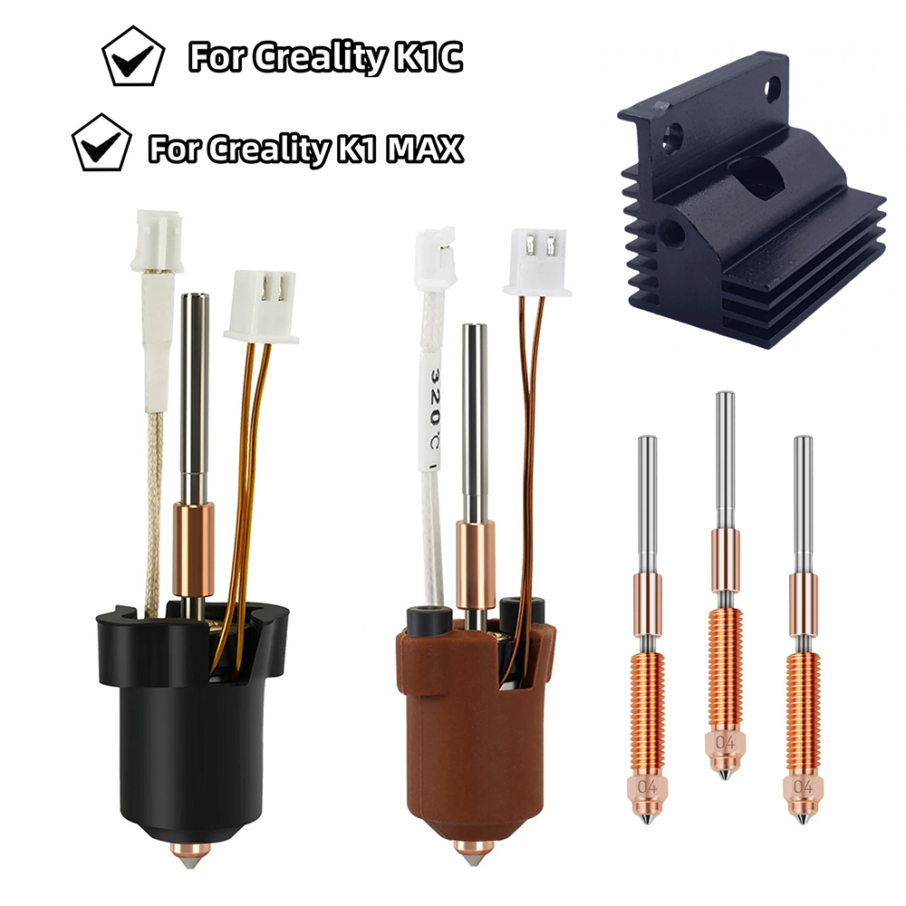 Hotend для Creality K1C K1 MAX – обзор и цена High Flow Ceramic Hotend